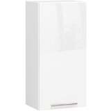 AKORD VISIČNI KUHINJSKI KABINET OLIVIA V 40cm BELE-BELE SIJAJ H720, (21713686) | Shoptok.si