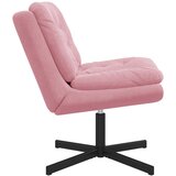  Stolac za opuštanje s rotacijom Ružičasta 63 x 75 x 76 cm | Eponuda.com