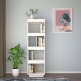 vidaXL Ormarić za knjige / sobna pregrada bijeli 40x35x135 cm borovina | shoptok.hr