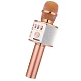 brezžični bluetooth mikrofon za karaoke z zvočnikom - vocalix (rose gold ), (21562867)