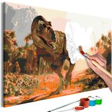  Slika za samostalno slikanje - Dangerous Dinosaur 60x40 Cijene