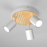 SPOT svetlo TERRA 3xGU10/8W/230V belo/hrast | Eponuda.com