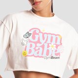 GymBeam ženska majica gymbabe cream 111799 | ePonuda.com