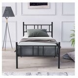 Hanah home krevet Akın black 100 x 200
