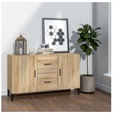  Komoda sonoma hrast 100x36x60 cm konstruiran les | Shoptok.si