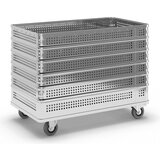 Gmöhling aluminijasti zabojni voziček, naljuknjane stene in dno, zunanje mere dxšxv 1130 x 630 x 835 mm Cene