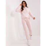 Fashion Hunters Light pink basic set with sweatshirt | shoptok.hr