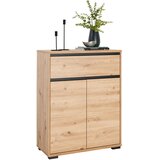 CARRYHOME omara za čevlje antracit, hrast artisan | Shoptok.si