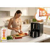 Berdsen friteza na vrući zrak, dvostruka komora, vertikalna, 12 l, 2800W BD-664 | shoptok.hr