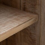 Ixia Vitrina od masivnog manga u prirodnoj boji 160x71 cm – | shoptok.hr