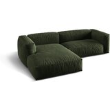Micadoni Zelena kutna garnitura od bouclé tkanine (s lijevim kutom) Martina – Home | shoptok.hr