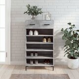 Ormarić za cipele boja betona 60x35x105 cm konstruirano drvo | shoptok.hr