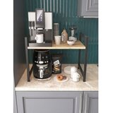 Hanah home kuhinjska polica malta atlantic pine black | ePonuda.com