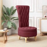  Fotelja sa zaštitom Vinska crvena 56,5 x 70 x 110 cm tkanina | shoptok.hr