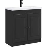  Set namještaja za kupaonicu Crna 56 x 37,5 x 81 cm | Eponuda.com
