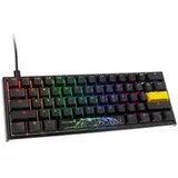 Ducky One 2 Pro Mini Gaming Keyboard, RGB LED - Cherry Silent Red (US) | shoptok.hr