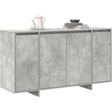  Kreveta Betonski sivi 135 x 41 x 75 cm Konstruirano drvo | shoptok.hr