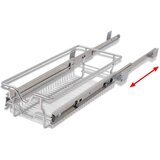  Žičane košare na izvlačenje 2 kom srebrne 300 mm | Eponuda.com