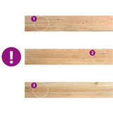 vidaXL Okenske police 2 kosa neobdelana 140x25x2 cm trdna hrastovina | Shoptok.si