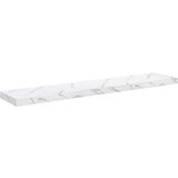  Polica na zidu Zidne 2 pcs Bijeli mramor 120 x 23 5 x 4 cm | shoptok.hr