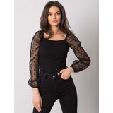 RUE PARIS Blouse-RV-BZ-7339.81P-black | Shoptok.si