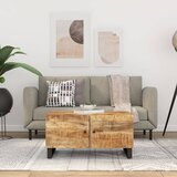 The Living Store Klubska mizica 80x50x40 cm trden mangov les in inženirski les - Klubska Mizica, (21574725) | Shoptok.si