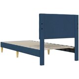 Krevetna konstrukcija s uzglavljem Plava 90 x 200 cm Tkanina | Eponuda.com