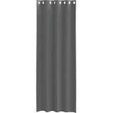 Voile zavjese s ušicama 2 kom tamnosive 140x260 cm | shoptok.hr