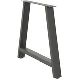  Noge za blagovaonski stol A-oblika 2 kom antracit 100 x (72-73) cm čelik | shoptok.hr