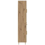  Highboard Umjetnički hrast 69,5 x 34 x 180 cm Konstruirano drvo | shoptok.hr