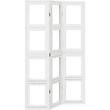  The Living Store Paravan 3-delni bel trden les pavlovnije - Pregrada Za Prostor, (21494201) | Shoptok.si