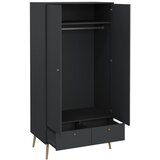 Tvilum Antracitno siva garderobna omara 99x200 cm Bodo – | Shoptok.si