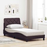  Okvir kreveta s LED-om bez madraca 90x200 cm od tkanine | shoptok.hr