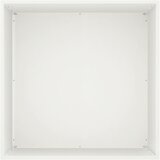  Vrtna saksija Bijela 40 x 40 x 75 cm Čelična vrata | shoptok.hr