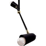 Toolight Stropni luster APP1708-4CP BLACK + GOLD | shoptok.hr