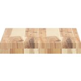  Plutajuće police 3 kom 60x30x4 cm Neobrađeno puno drvo akacije | Shoptok.si