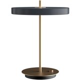 UMAGE Antracitno siva LED zatemnitvena namizna svetilka s kovinskim senčnikom (višina 41,5 cm) Asteria Table – Cene