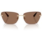 Vogue VO4332S 848/73 ONE SIZE (59) Zlata/Rjava Cene