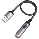 hoco. adapter za upaljač na USB A konektor UA30 30 cm - crni | shoptok.hr