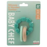 BABY CHEF glodalica od drveta i slikona zelena | Eponuda.ba