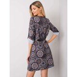 Italy Moda Dress-DHJ-SK-12336B.74P-navy blue | Shoptok.si
