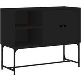 Maison Chic Komoda - Predalnik črna 100x40x79,5 cm inženirski les, (21715921) Cene