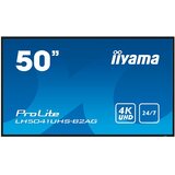Iiyama monitor LFD PROLITE LH5041UHS-B2AG 50" Professional Digital Signage 4K 24/7 3840x2160 VA 16:9 500cd 5000:1 landscape, portrait - LH5041UHS-B2AG | Shoptok.si