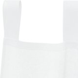 vidaXL Zavjese sa zavjesama 2 pcs Bijela 140 x 245 cm Poliester | shoptok.hr