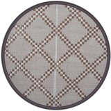 Vanjski Zunanja preproga rjava Ø120 cm PP | Shoptok.si