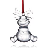 Rogaška OKRASEK ZA JELKO – RUDOLF – ORNAMENTS – SET 2 KOS | Shoptok.si