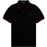 Fred Perry Polo majice kratki rokavi - Črna