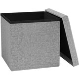 MID.YOU Zaboj Za Sedenje Boxas, Svetlo Siva | Shoptok.si