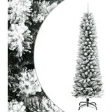 vidaXL Umjetno usko božićno drvce sa snijegom 240 cm PVC i PE | shoptok.hr