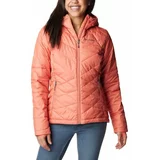 Columbia HEAVENLY HOODED JACKET Ženska zimska jakna, boja lososa, veličina